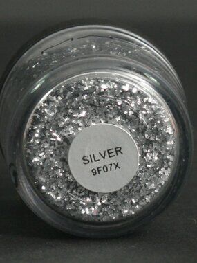 NEW MAC Silver 7.5g Glitter - Rare